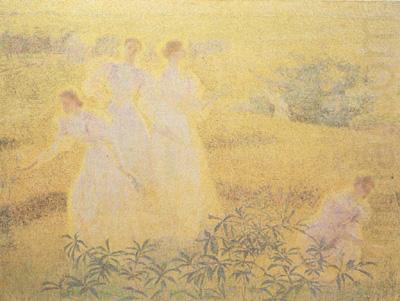 Girls in Sunlight (nn02), Philip Leslie Hale